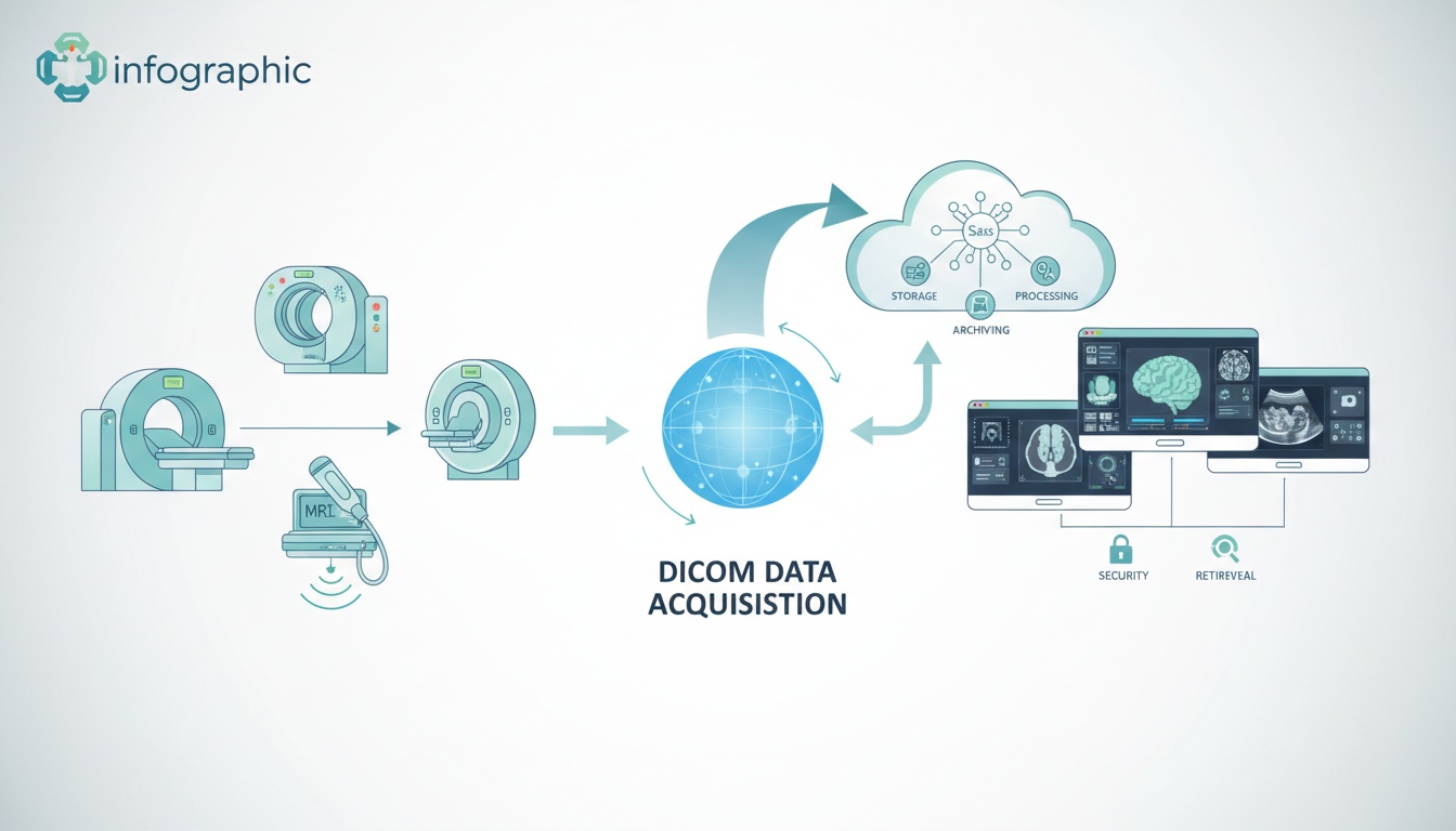 SaaS for Medical Images Created by PostDICOM